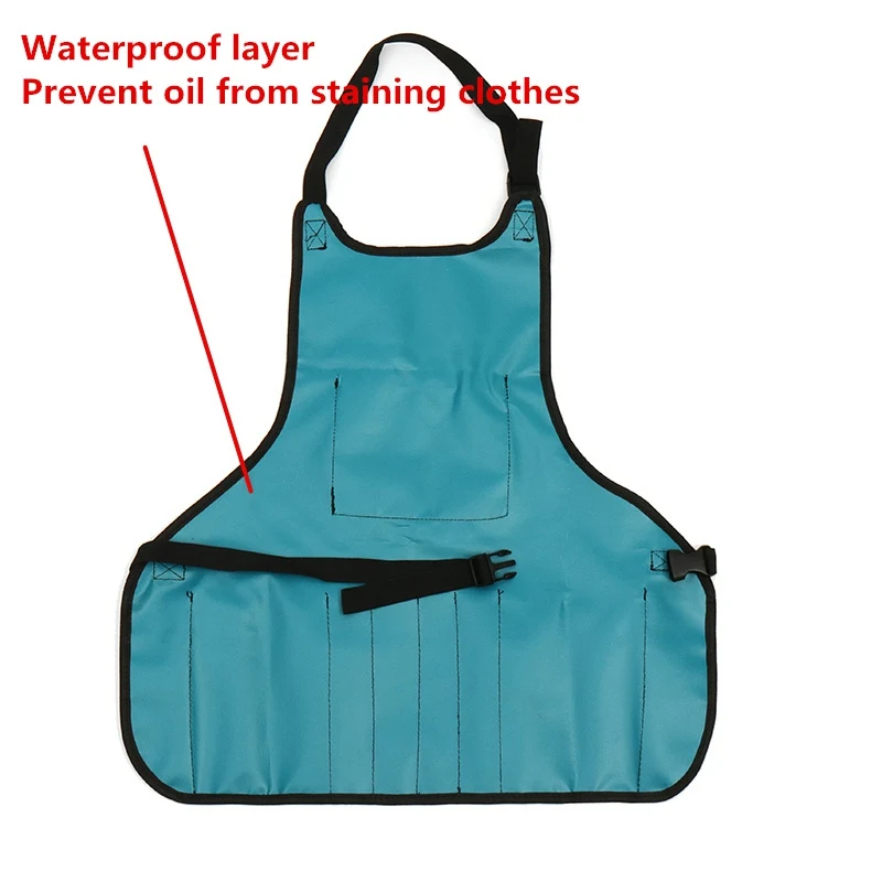 

Electrician Tool Bag Apron 14 POCKE T Multifunction Carpenter Rig Hammer Pouch Oxford Cloth Waterproof Electrical Repair Pockets
