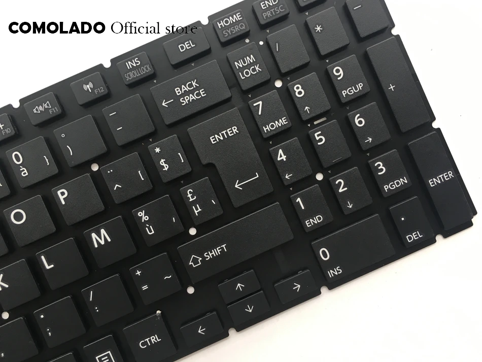 BE Belgium клавиатура для Toshiba Satellite L50 B L55 L55DT S50 черная ноутбука Layout|Клавиатуры замены|