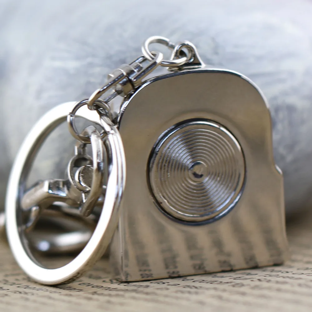 Новинка брелок ротора популярная модель автозапчастей Серебряный Вращающийся