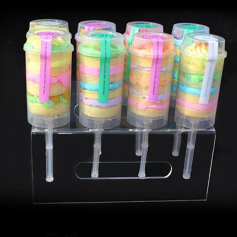 Практичные в виде мороженого Толкателя трубки мусс pushcake трубка