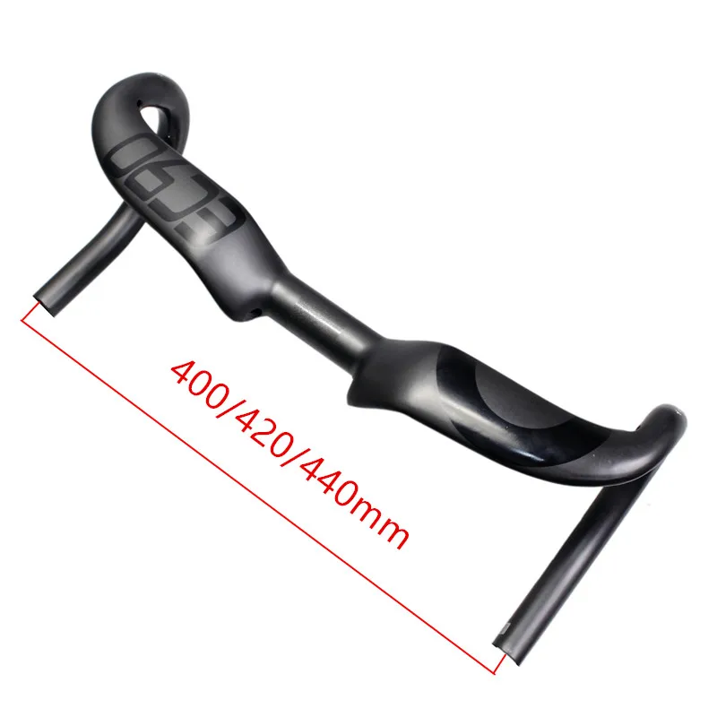 УГЛЕРОДНЫЙ велосипедный руль EC90 полностью углеродный дорожный велосипед 400/420/440