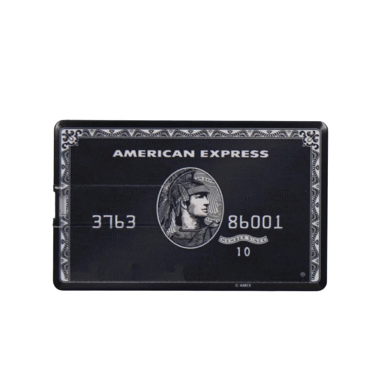 M2 American Ex BLACK Реальная емкость, банковская карта, USB флеш-накопитель, флеш-накопитель, 32 ГБ, 64 ГБ, USB карта памяти, 4 ГБ, 8 ГБ, HSBC, MasterCard, кредитные карты, 16 ГБ, флеш-накопитель - Цвет: M2 American Ex BLACK