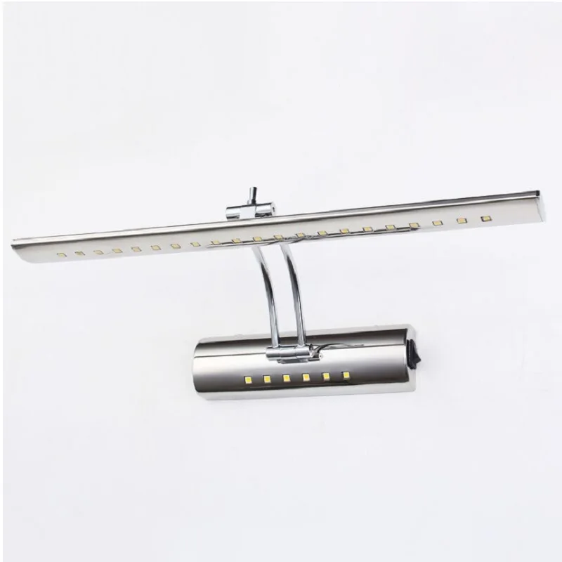 

Led Retro Mirror Front lamp 50CM 8W European makeup Light Vanity Bathroom Wall lights Bronze Bedroom lighting Home Decoration