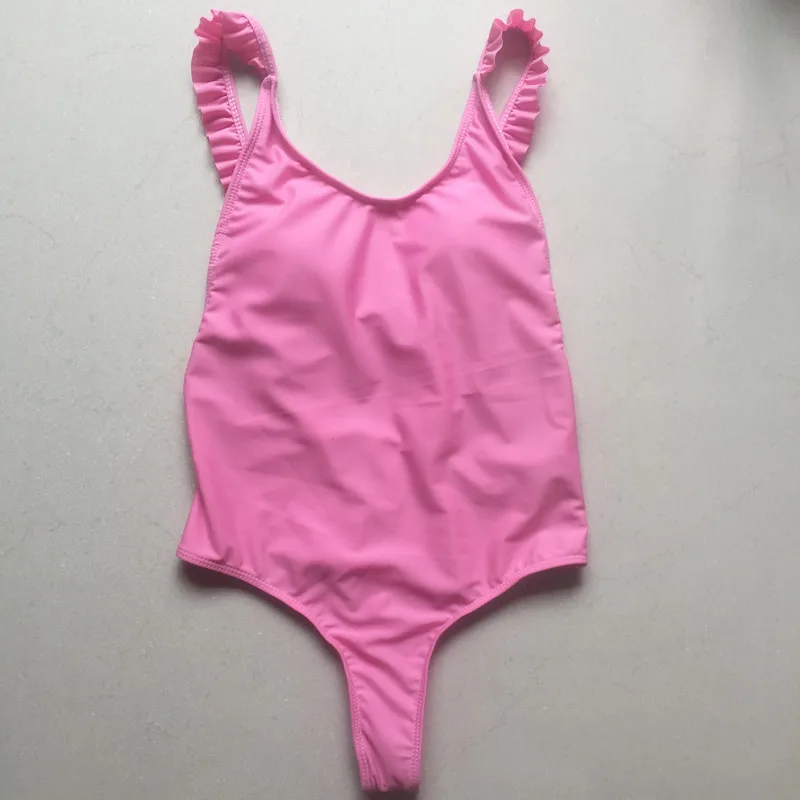 Винтажный бирюзовый розовый кружевной слитный купальник для женщин и девушек