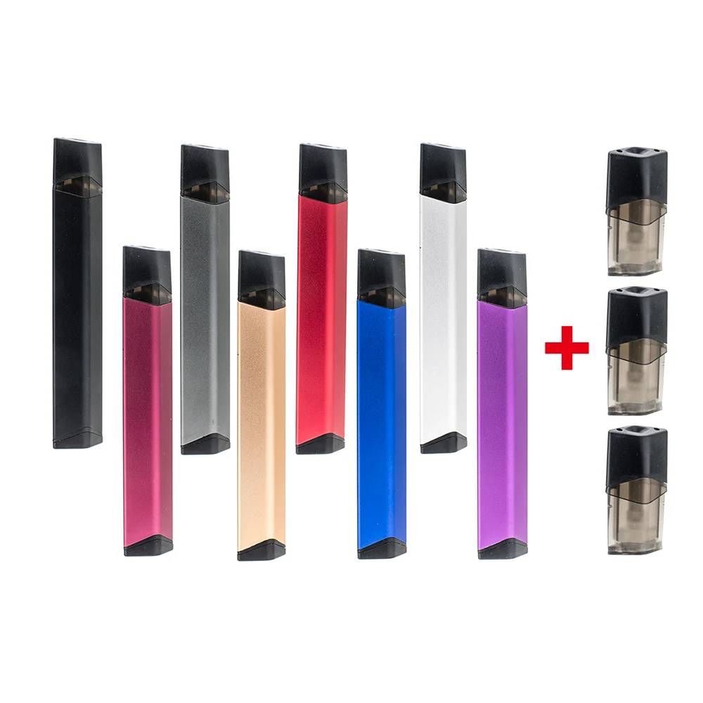 Электронная сигарета Vape Pod с дополнительными 3 шт 1 2 мл картриджи встроенный