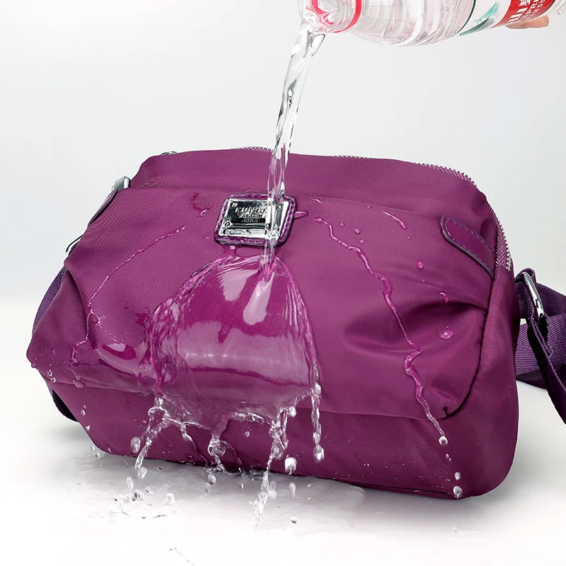 Женские сумки мессенджеры Дамская нейлоновая сумка Повседневная оригинальная