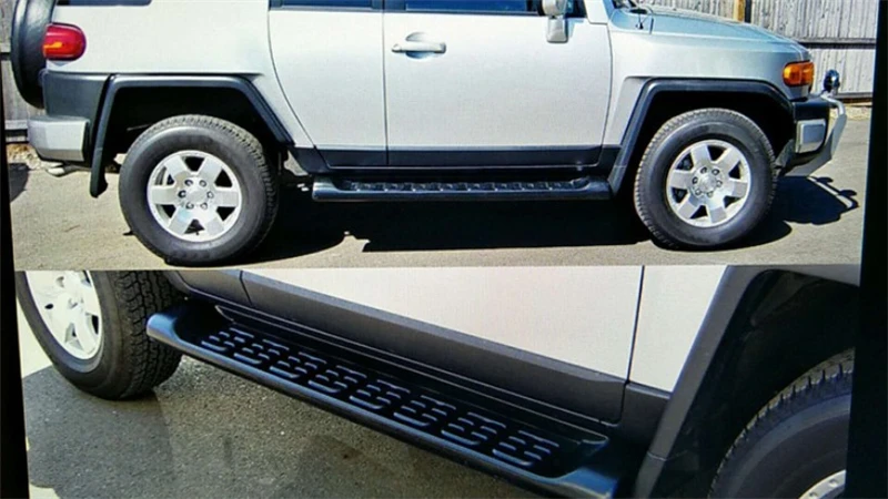 Подножки для TOYOTA FJ CRUISER 2007 2017 боковые ступенчатые педали подножки Nerf высококачественные аксессуары