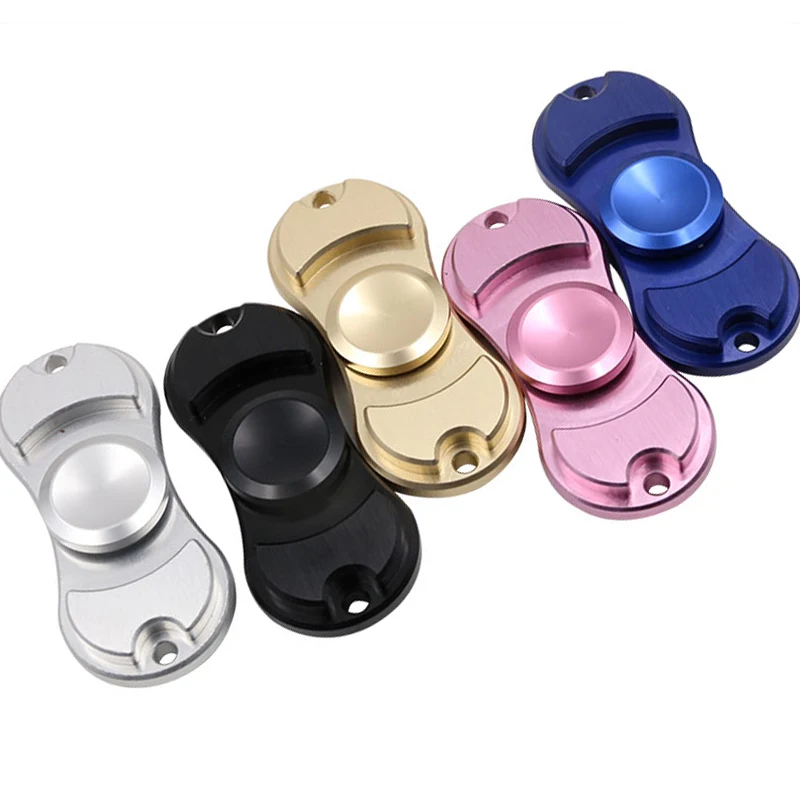Мода 2017 Непоседа spinner Tri Счетчик Рука Алюминиевого Сплава Spinner Игрушки Для Аутизма