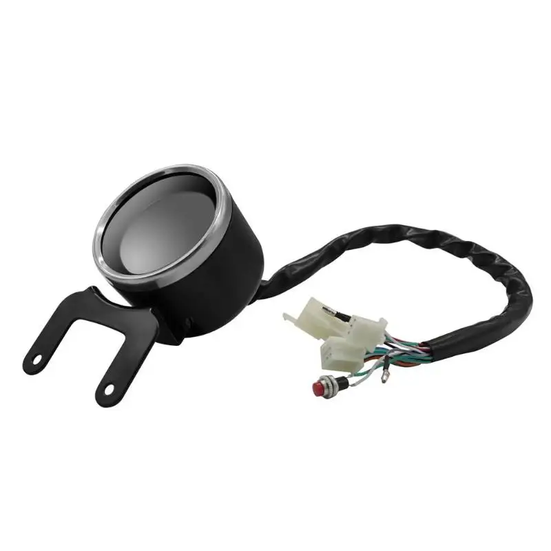 12V мотоцикл LCD цифровой Спидометр Тахометр Температура воды датчик топлива