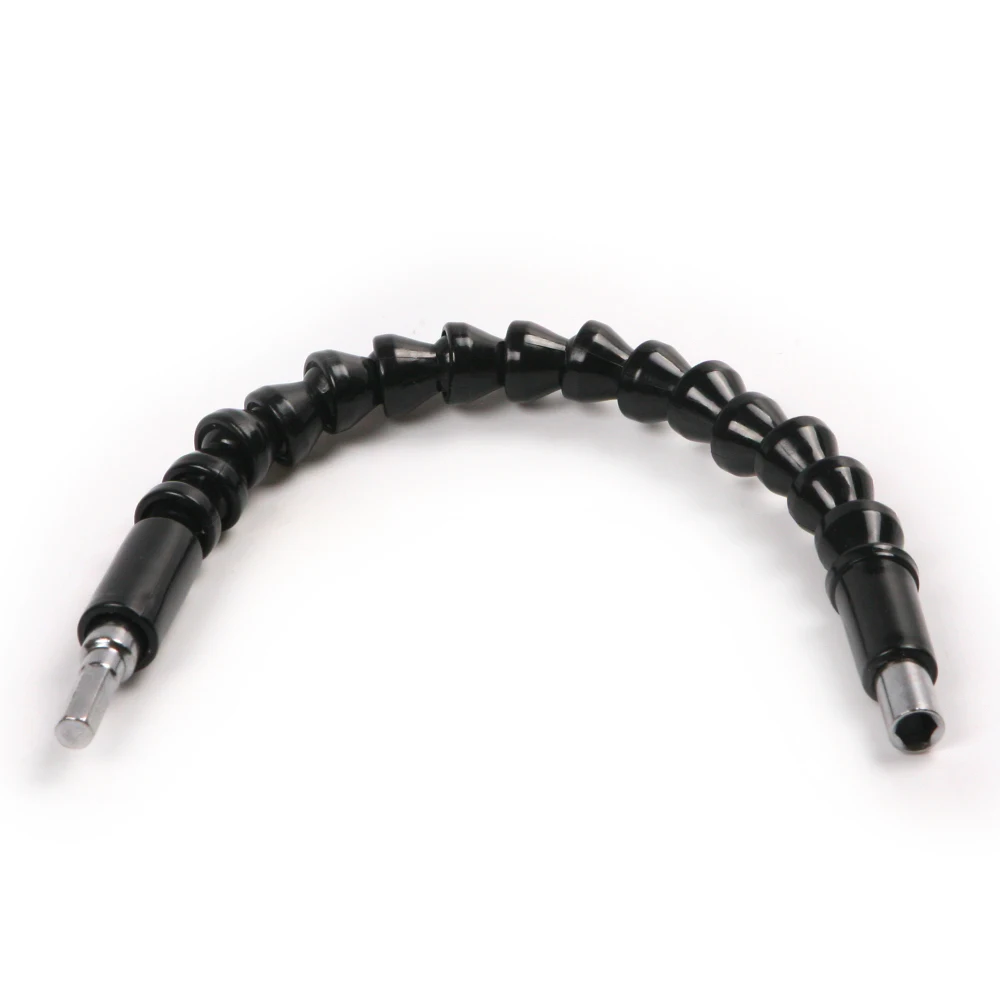 Hot Universal 295mm Black Electronics Drill Flexible Shaft Bits Extention Screwdriver Bit Holder Connect Link |