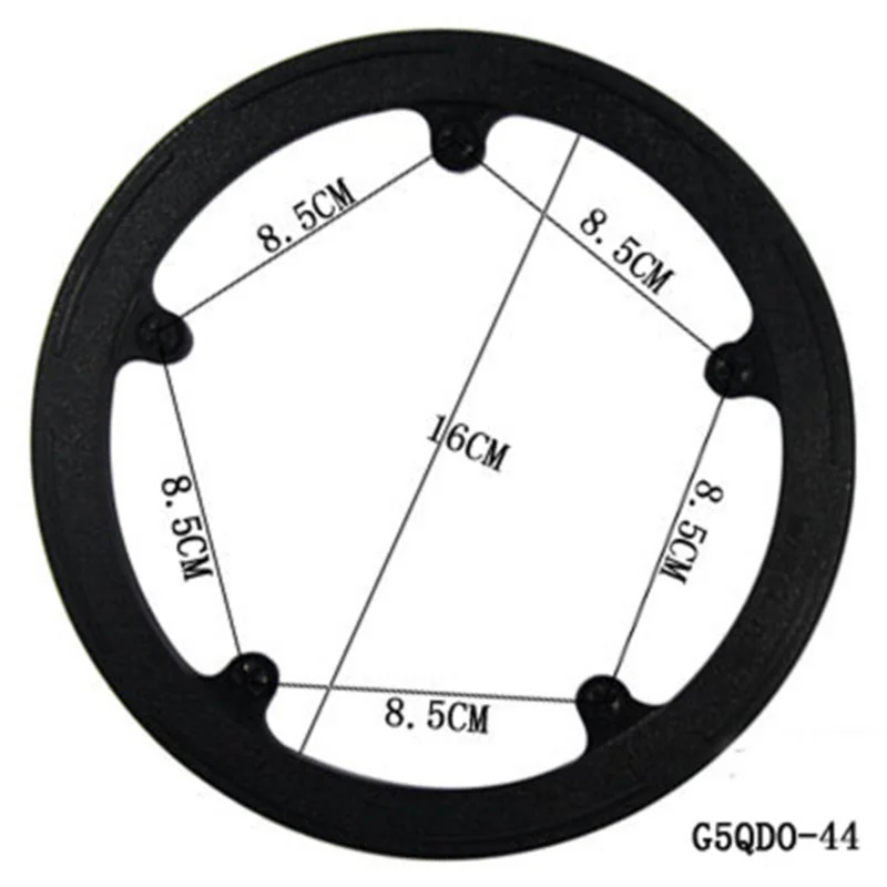 G5QDO-44 Велосипедный Спорт Аксессуары 42 т/44 т/46 т велосипед шатуны звезду/Передняя защитная крышка - Цвет: G5QDO-44