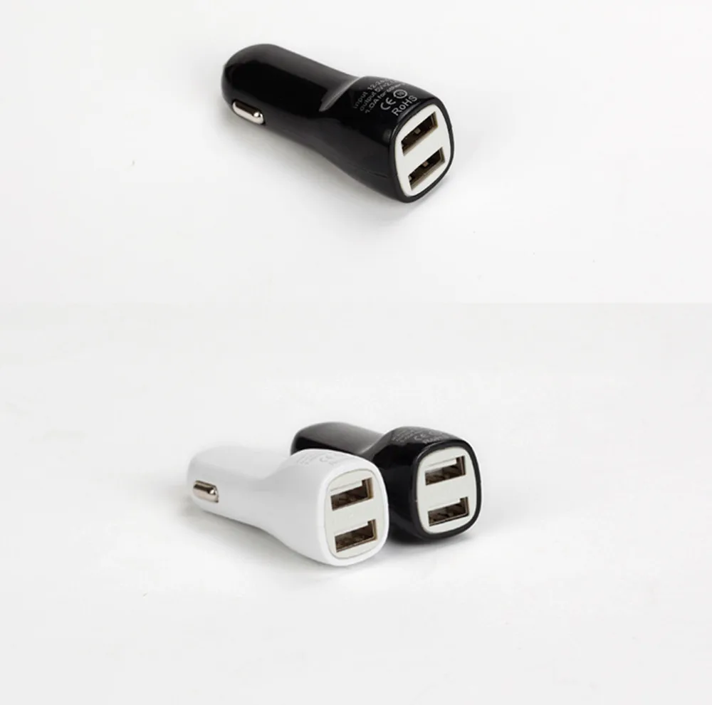 Автомобильное зарядное устройство с двумя usb-портами а 1 А | Автомобили и