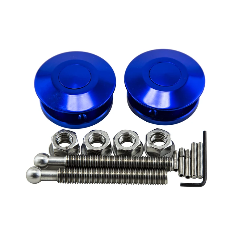 LZONE ГОНКИ-Универсальная Кнопка Заготовки Замок Капота Комплект Зажим