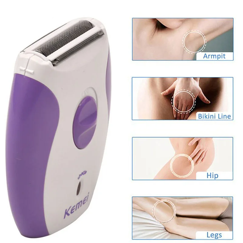 Женский Электрический эпилятор бритва для удаления волос женская машинка