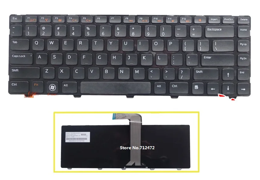 

Новая клавиатура SSEA для США для Dell INSPIRON 14R N4110 N4050 M4040 M5040 M5050 N5050 N4410 M411R VOSTRO 3450 3550 XPS X501L X502L L502