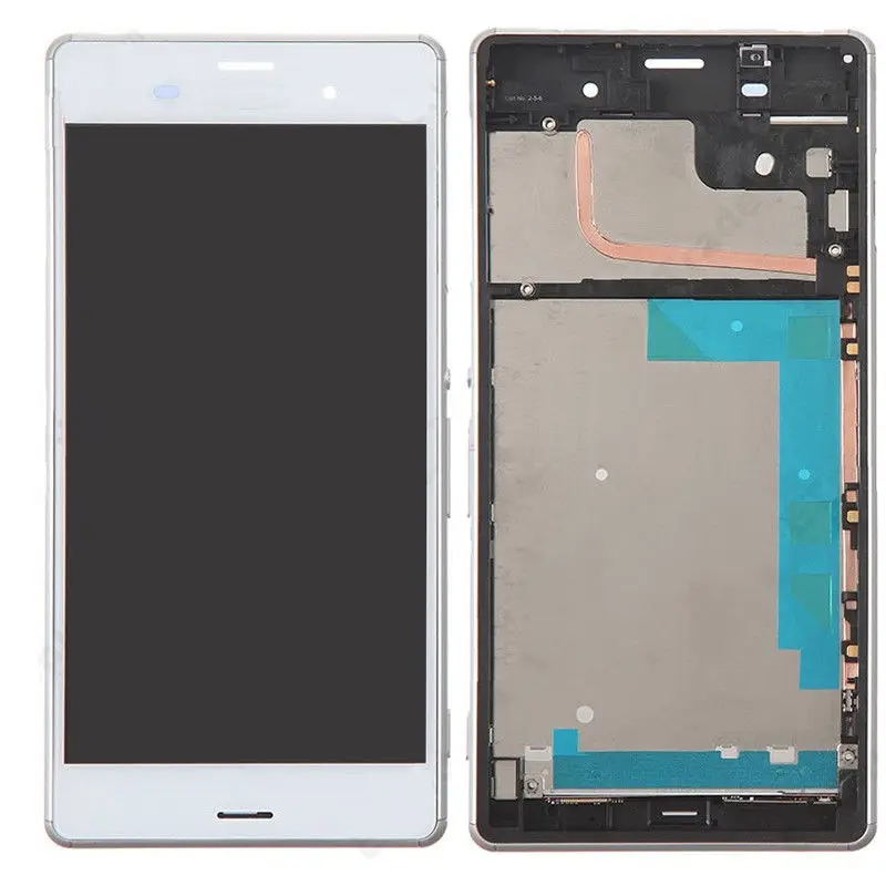 Оригинальный 5 2 &quotдля Sony Xperia Z3 ЖК экран сенсорный дигитайзер Рамка для SONY дисплей