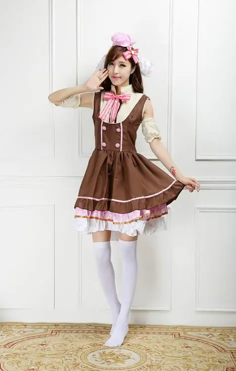 Аниме Love Live Нико язава милые костюмы принцессы для костюмированной вечеринки