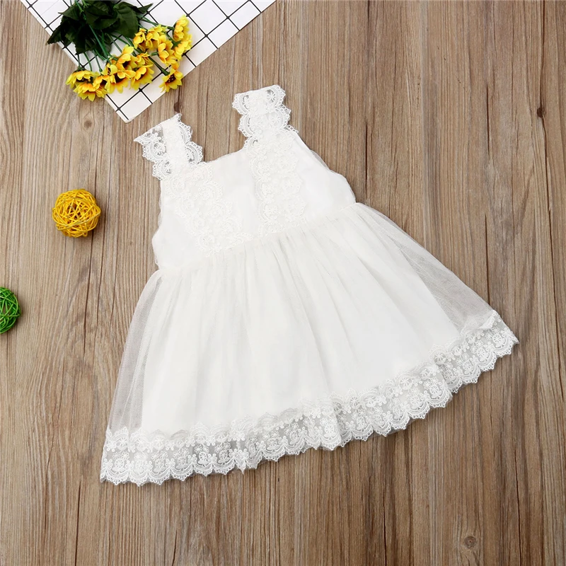 Платье для маленьких девочек Пышное принцессы на свадьбу и день рождения Детские