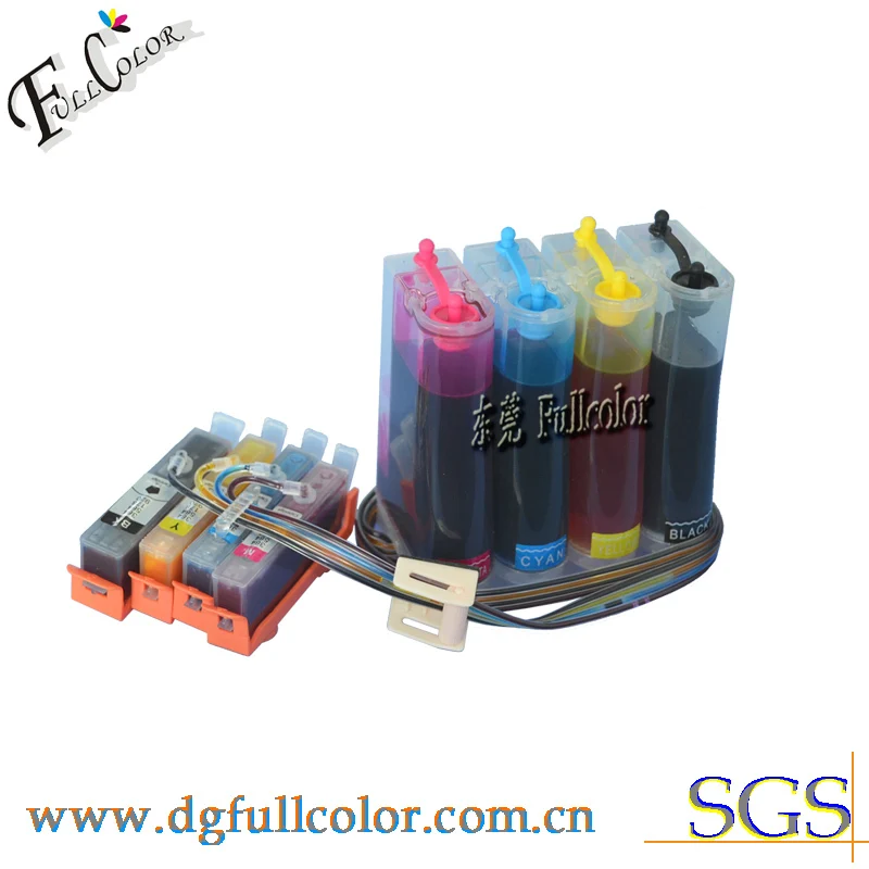 

Compatible CISS hp564 ink system for deskjet 3070A with new permanent chip and inks