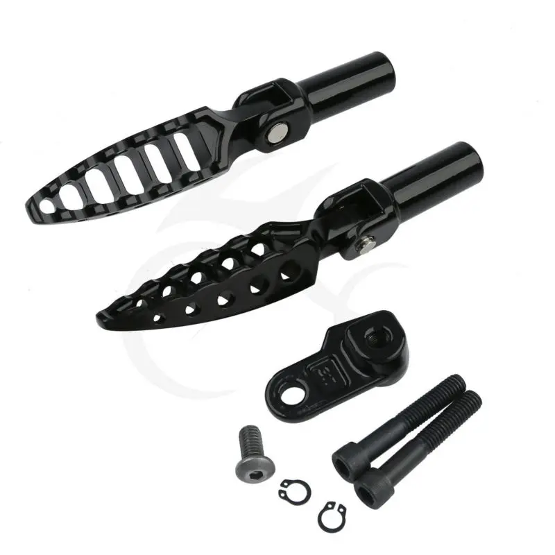 Мужские крепления подножки колышки подходят для Harley Softail Slim FLS FLSS Cross Bones FLSTSB два