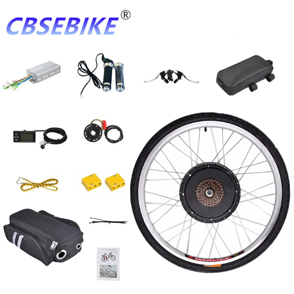 CBSEBIKE 20 дюймов задняя часть электровелосипеда колеса высокоскоростной конверсионный комплект 48v1000w