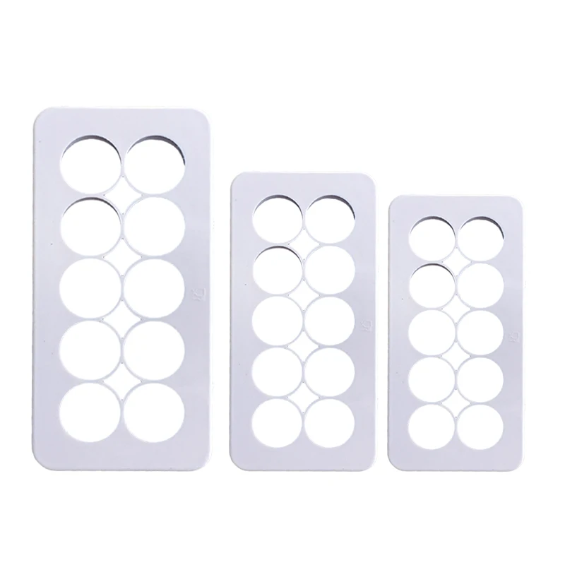 Бисквит печенье Форма резак для украшения торта Tools 3 шт./компл. Бриллиантовая