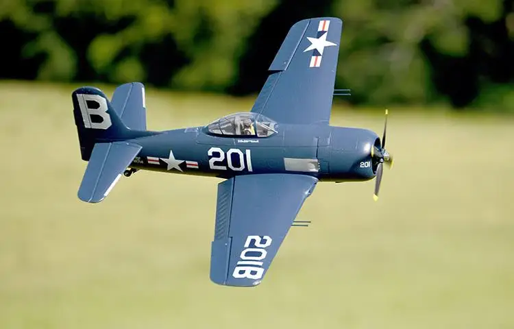 Новая модель FMS EPO RC Warbird 1100 мм F8F PNP и комплект радиоуправления | Игрушки хобби