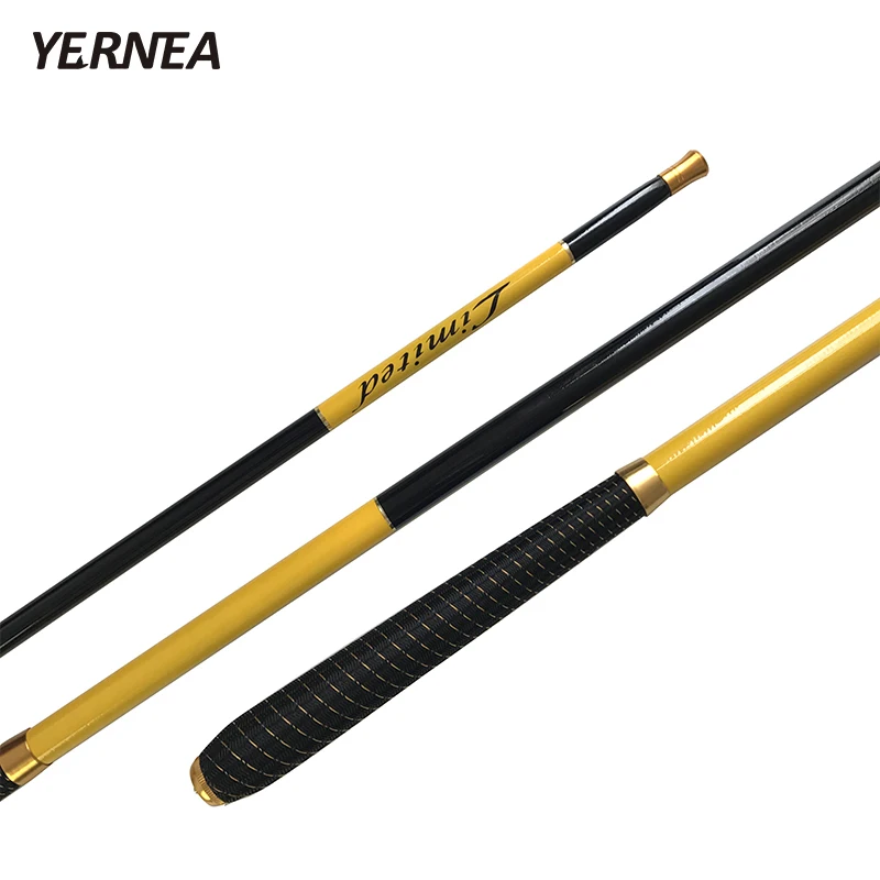 

Yernea Carbon Fishing Rod Carbon Telescopic Fishing Rod Ultra Light Carp Stream Hand Pole Carp Feeder 2.4M-7.2M Fishing Pole