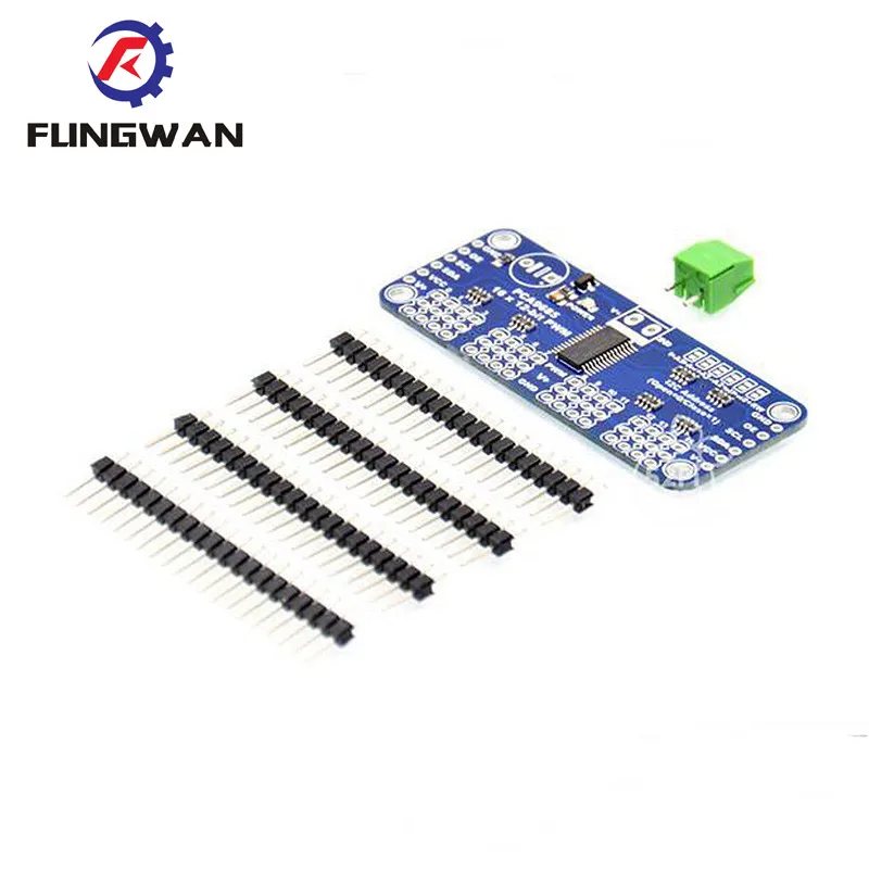 16-канальный 12-битный PWM/Серводвигатель I2C shield | Игрушки и хобби