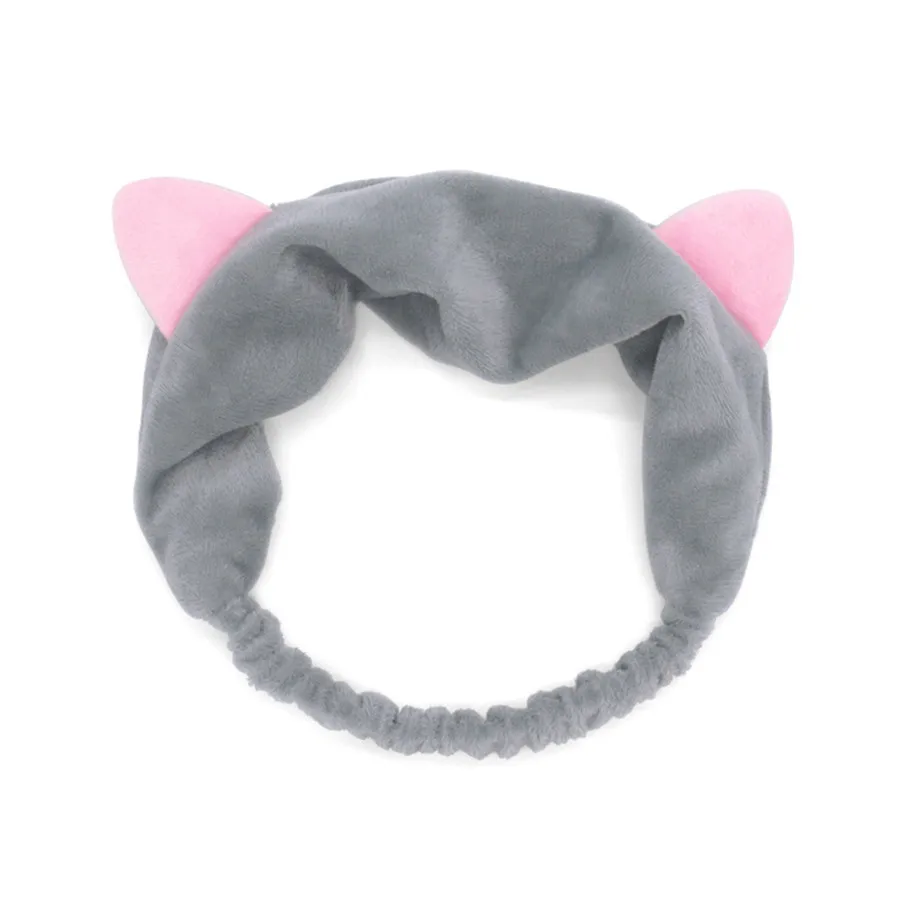 Cute Cat Ears Headband Headwrap Women Hair Accessories Girls Makeup Face Washing Hairband Headband Female Hair Hold Hair Bands