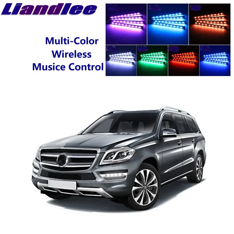 LiandLee светильник для салона автомобиля Mercedes Benz GLS GL MB X164 X166 музыкальный