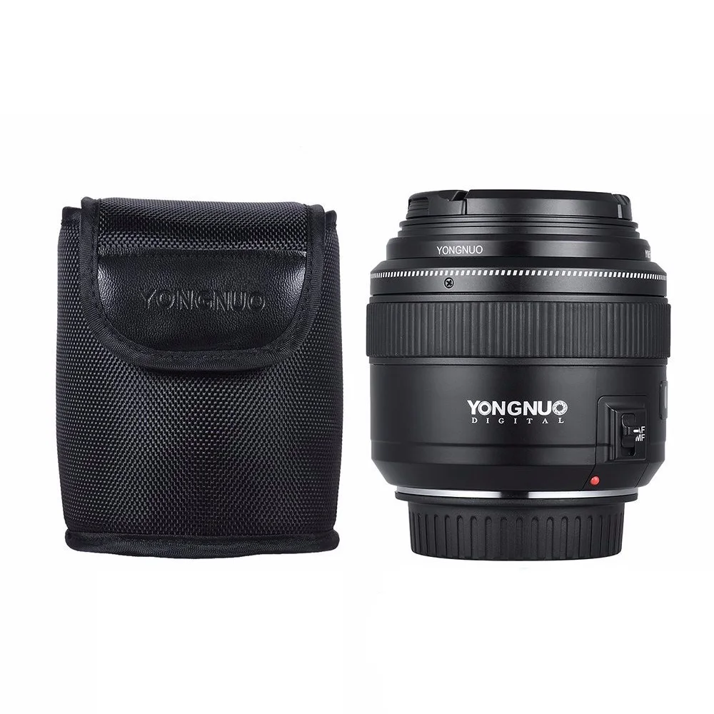 YONGNUO 85 мм f1.8 Prime объектив полная оправа AF MF бленда Mannual Стандартный фиксированный