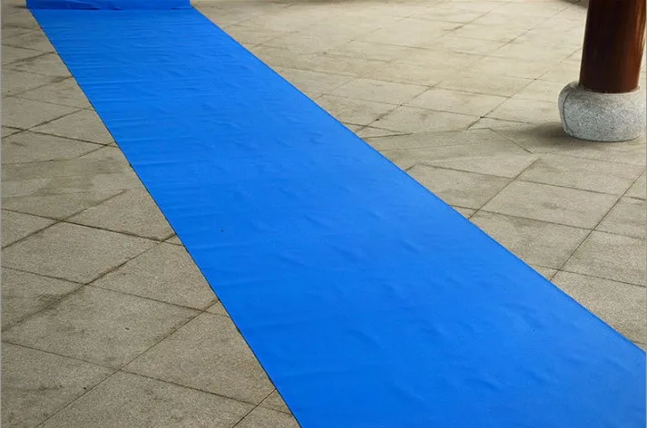 20 метров/рулон Королевский синий Свадебная тема нетканый материал ковер прохода