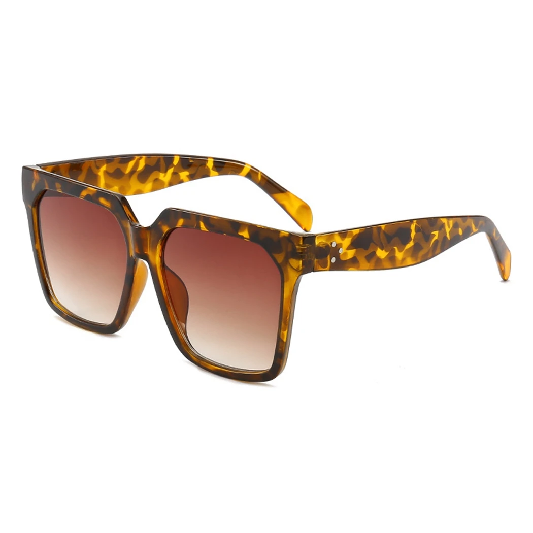 Для женщин градиентные оттенки солнцезащитные очки с квадратными линзами модные