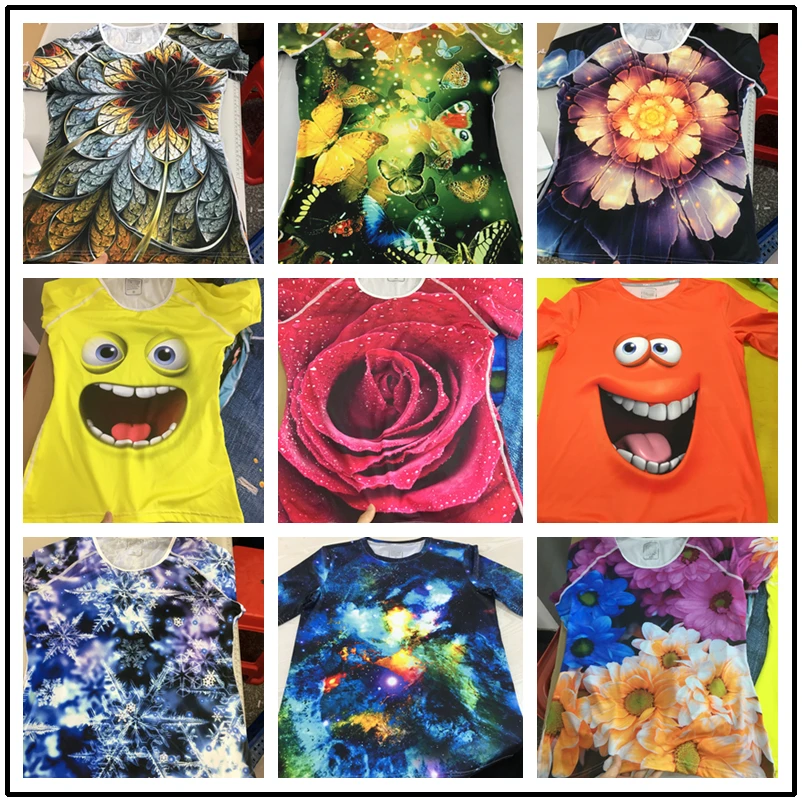 

NoisyDesigns Harajukus Style Women Fashion T Shirt Flower Rose Prints Woman Tee Crop Tops Female Brand T-shirt Feminine Shirts