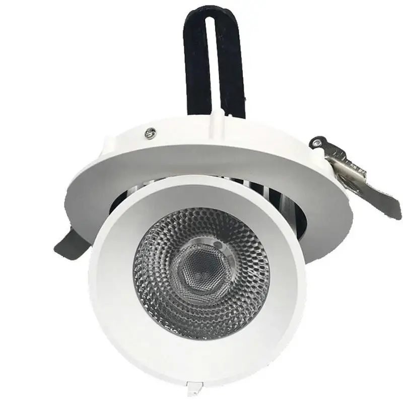

40W COB CREE LED Downlight AC85V-265V black shell LED Ceiling Spot light Cold White/Warm white Free shipping