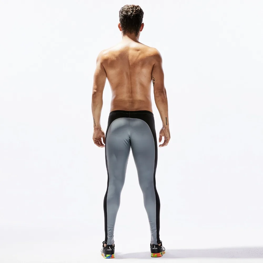 Мужские эластичные штаны для фитнеса TAUWELL износостойкие трико мужские длинные