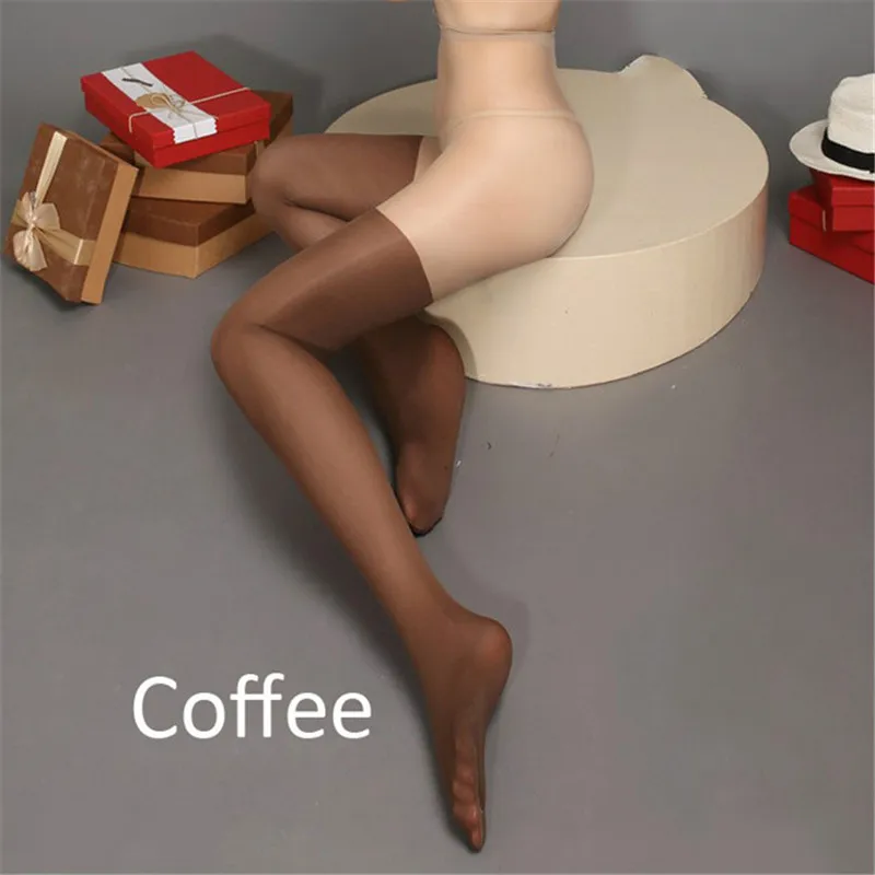 Coffee Эротическое нижнее белье, сексуальное Эротическое белье для женщин, сексуальные колготки с открытой промежностью, пикантные женские чулки, колготки - Цвет: Coffee
