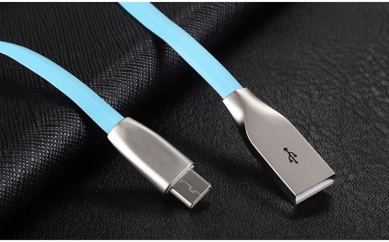 Кабель BYLEEN 3ft 1 м Type C 2A плоский шнур из цинкового сплава для быстрой зарядки Xiaomi mi 7