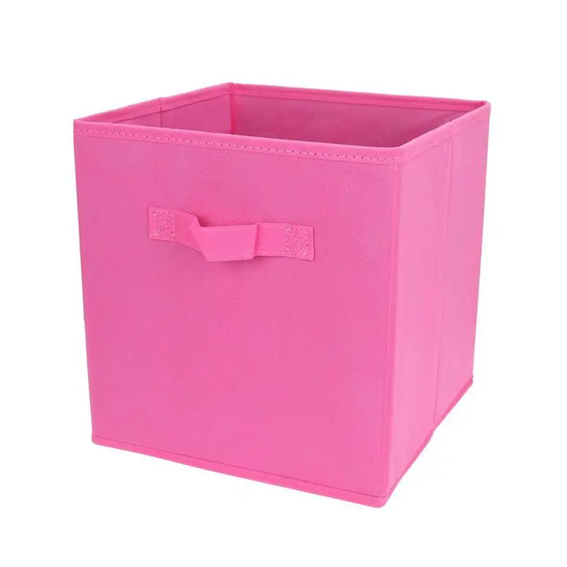 6 шт. складной тканевый куб для хранения корзин ящиков органайзеров игрушек книг