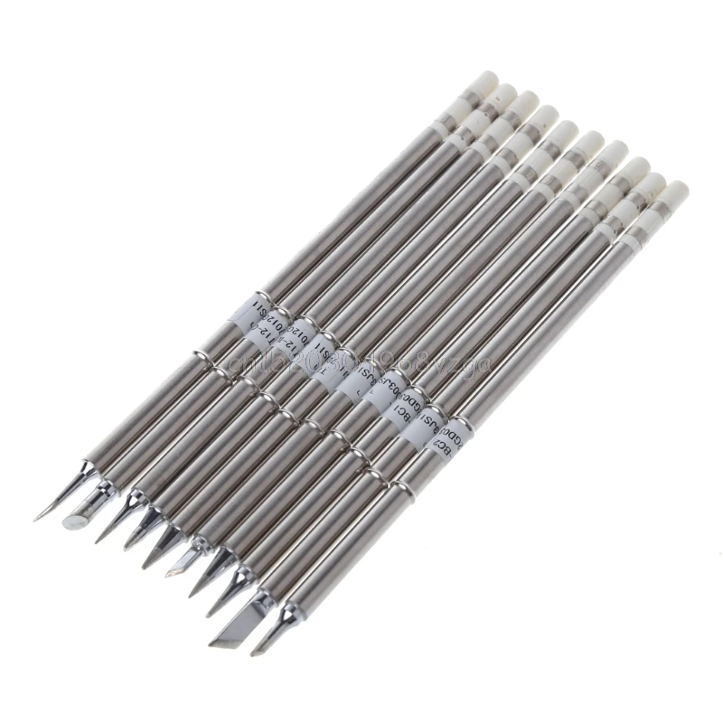 10 шт. T12 B2 D24 C4 ILS JL02 КУ К BC2 BL BC1 припой советы для Хакко паяльник FX 951 95 Перевозка