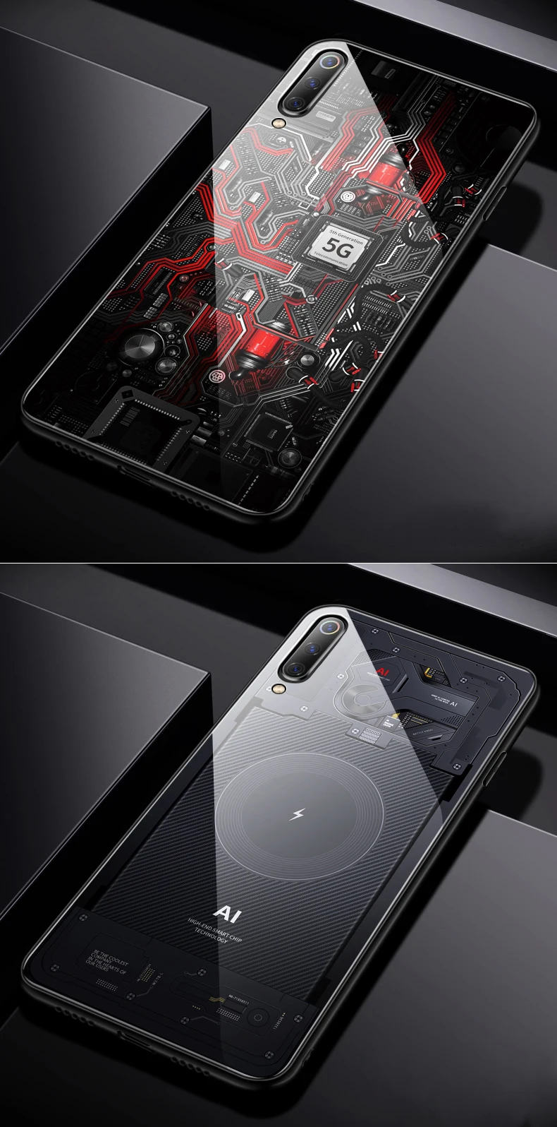 Чехол GFAITH для HUAWEI P30 Pro, дизайнерский чехол из закаленного стекла для HUAWEI MATE 20 PRO P30 Lite, чехол Y9 Y7 Y6