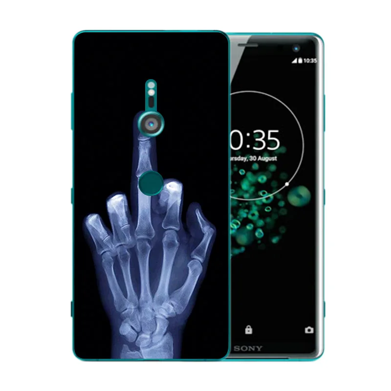 Чехол из ТПУ для Sony Xperia XZ3 Ультратонкий Мягкий силиконовый чехол на заднюю панель