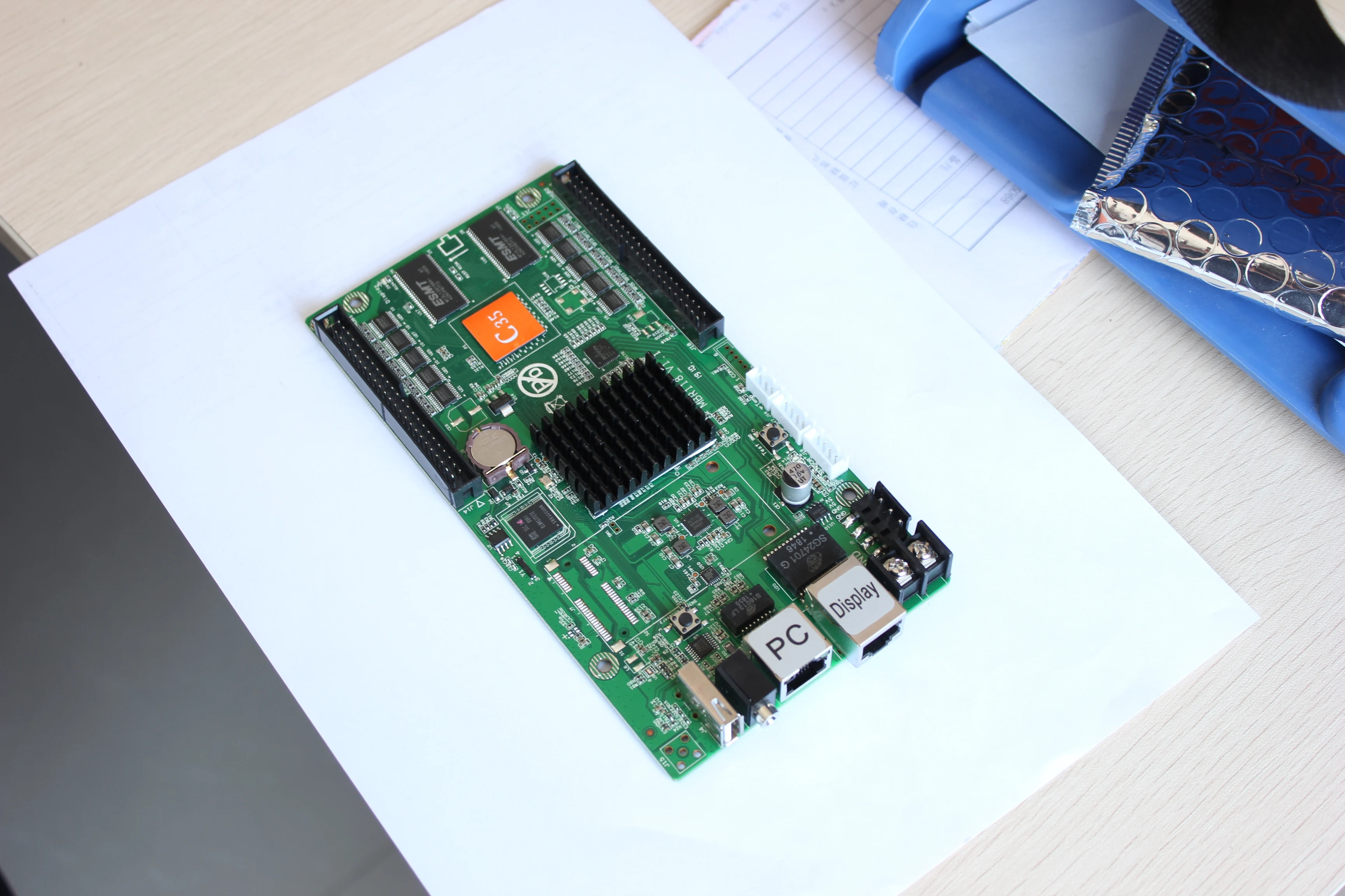 Huidu HD C35 Замена C30 USB асинхронная поддержка 640*480 пикселей наружный и внутренний