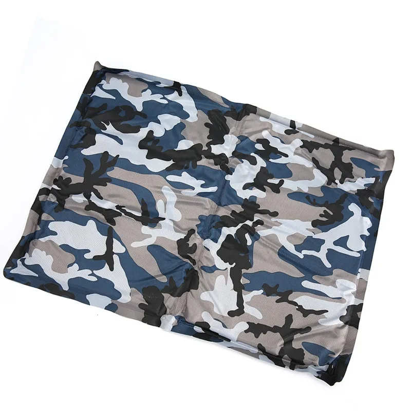 Camo Собака охлаждающий коврик летние Водонепроницаемый Camo охлаждающая подставка для собак Deodprize щенок будка для Собак Коврики для домашних животных Одеяло кровать для домашних животных ZA0008 - Цвет: Camo