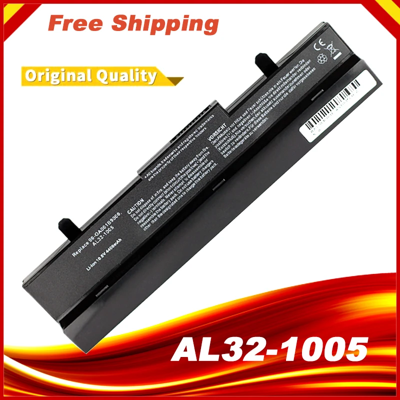 Аккумулятор для ноутбука Asus Eee PC EEEPC 1001HA 1001PX 1005 HA 1005 H 1005P 1005PE 1101HA AL31-1005 AL32-1005