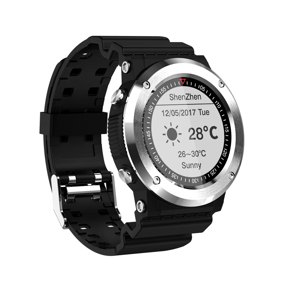EXRIZU gps спортивные Смарт-часы Bluetooth 4,0 Смарт-часы малоподвижные напоминают информацию толчок браслет пульсометр шагомер