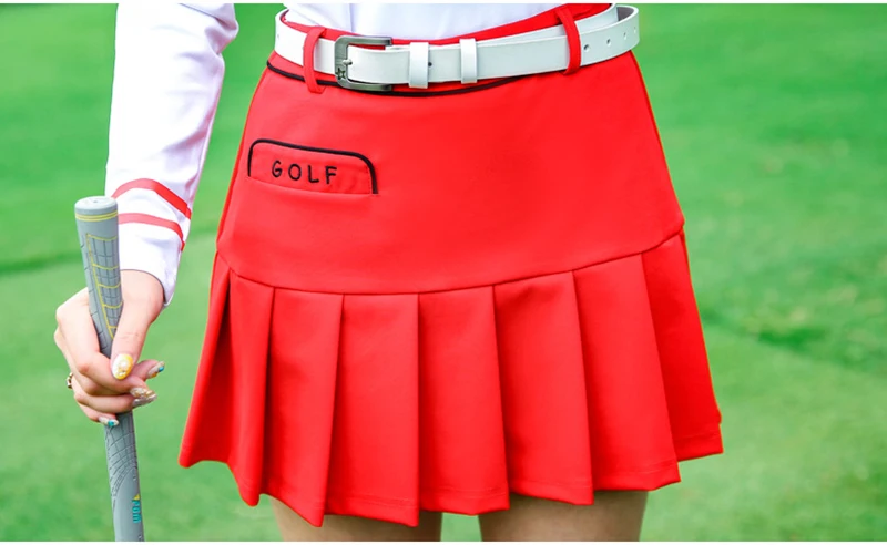 Женские рубашки для гольфа Crestgolf Спортивная Женская мини юбка гольфы женская
