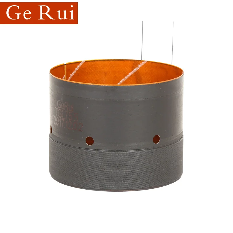 GeRui 75 5 мм басовая катушка Core eisv Бас Звуковая Рог для НЧ-динамик Динамик TGL Скелет
