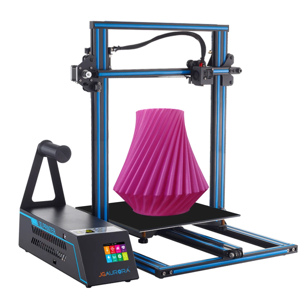 JGAURORA A5X 3D принтеры максимальной комплектации Размеры 2 8 ''HD Сенсорный экран БДГ